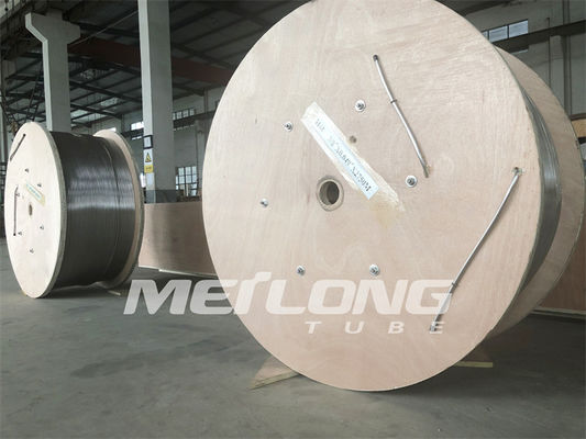 3 / 8&quot; OD X 0.049&quot;ガスWellsのための重量の毛管コイル状の管の二重2205ステンレス鋼