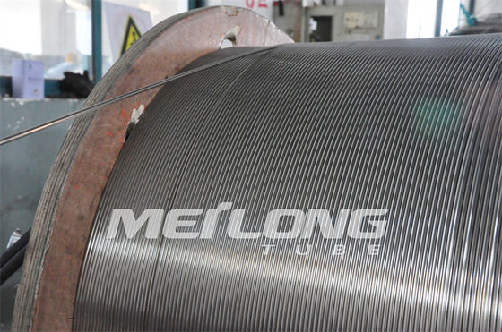 SS316Lの高い破烈させた圧力は管の毛管ラインInconel 625を巻いた