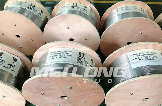 ISO15156 3/8&quot;油圧管理線OD X 0.065&quot;重量の化学注入ライン