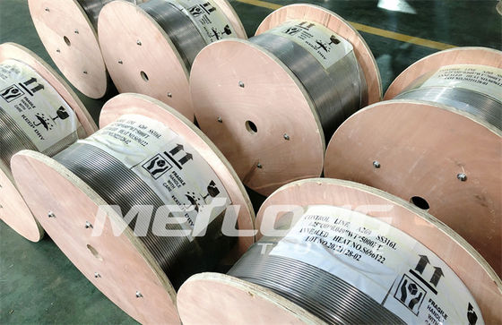 Inconel 625の毛管地熱Wellsのためのコイル状の管の注入ラインssの毛管管