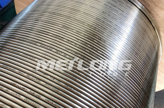 ガスWellsのためのASTM B423の管理線管のIncoloy 825の油圧管理線