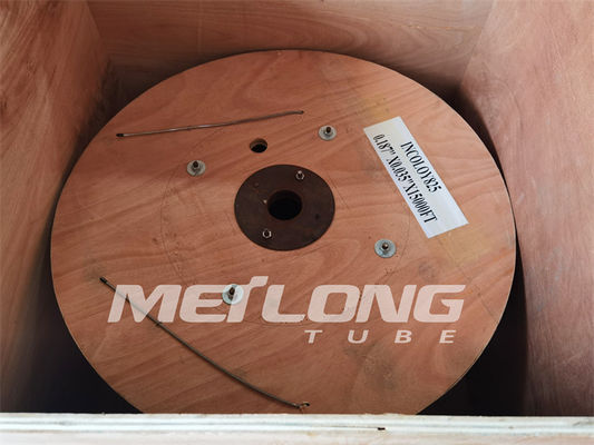 ASTM A789 SSのフェルールの付属品SSの油圧管の毛管は10000Psiを巻いた