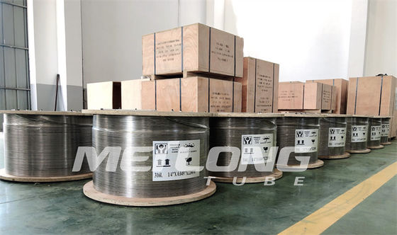 Inconel 625の毛管ニッケル合金の金属のコイルの管12000メートル